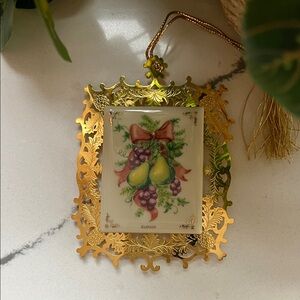 Lenox Orchard Pear Ornament